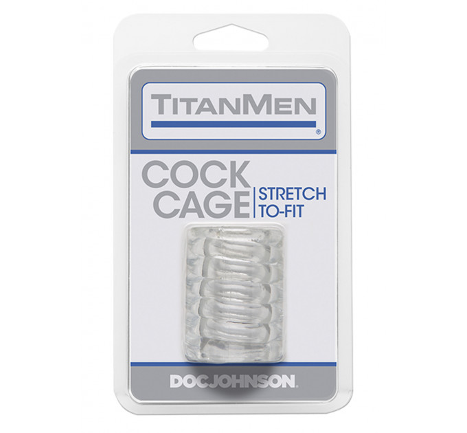 Насадка плотная Doc JohnsonTitanMen Cock Cage