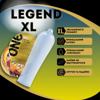 Набор презервативов большого размера One Legend XL (цена за 5 шт.)