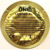 Набор презервативов большого размера One Legend XL (цена за 5 шт.)