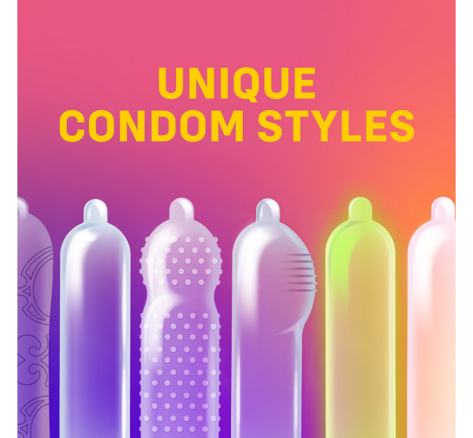 Презервативи ONE Mixed Pleasure, 3 шт