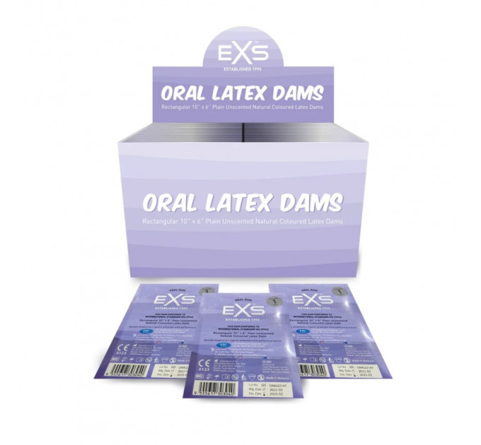Серветка латексна Exs Oral Latex Dam для орального сексу