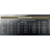 Сексуальна міні-сукня з глибоким декольте Penthouse чорна, S/L