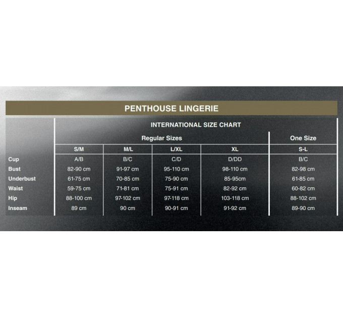 Сексуальное мини-платье с глубоким декольте Penthouse черное, S/L
