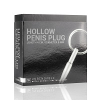 Уретральний стимулятор Sinner Hollow Penis Plug металевий