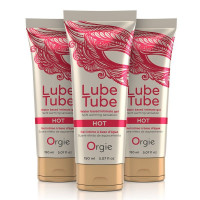 Зігрівальне мастило для сексу Orgie "LUBE TUBE HOT", 150 мл