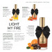 Согревающее массажное масло Bijoux LIGHT MY FIRE карамель и морская соль