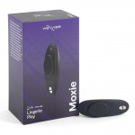 Вибратор в трусики Moxie от We-Vib с функцией управлением с телефона BLACK Вибратор в трусики Moxie от We-Vib с функцией управлением с телефона BLACK