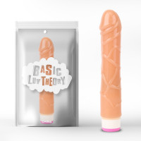Вибратор реалистичный на батарейках Chisa Basic Luv Theory Pulsator, 23 см (без упаковки)