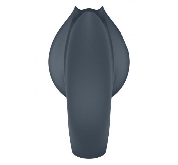 Вибратор для пар Satisfyer Perfect Pair 2 с кольцом для пальцем, серый