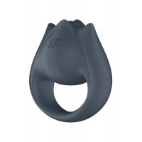 Вибратор для пар Satisfyer Perfect Pair 2 с кольцом для пальцем, серый