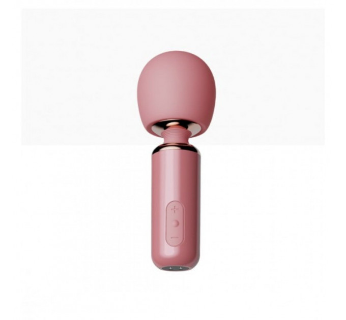 Вібратор-мікрофон Qingnan 5 Powerful Mini Wand Massager, рожевий