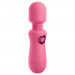 Вибратор микрофон Pipedream OMG! Wands #Enjoy, с гибкой головкой, розового цвета, 15 х 4 см