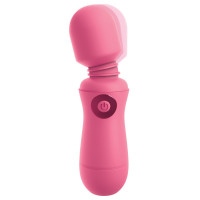Вибратор микрофон Pipedream OMG! Wands #Enjoy, с гибкой головкой, розового цвета, 15 х 4 см