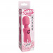 Вибратор микрофон Pipedream OMG! Wands #Enjoy, с гибкой головкой, розового цвета, 15 х 4 см