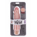 Вібратор реалістичний Toy Joy Dual Density Big Vibrator, бежевий