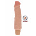 Вібратор реалістичний Toy Joy Dual Density Big Vibrator, бежевий