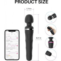 Вибромасажер микрофон с функцией управления смартфоном Lovense Domi 2