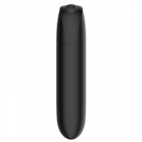 Вибропуля Powerful Bullet Vibrator USB 20 Functions - Matt Black