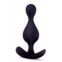 Анальний плаг ANAL ADVENTURES PLATINUM WAVE BLACK