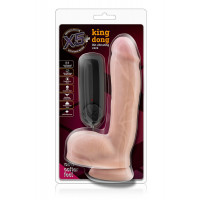Вибратор X5 PLUS KING DONG 8INCH VIBRATING COCK