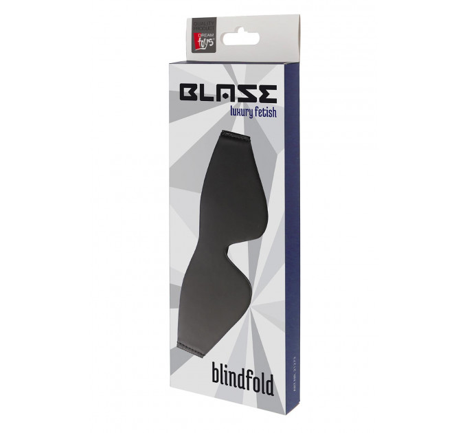 Маска на глаза BLAZE BLINDFOLD WITH PAINTING EDGE BLACK