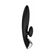 Вибромассажер кролик Dream toys Midnight Magic Thrilling, черный