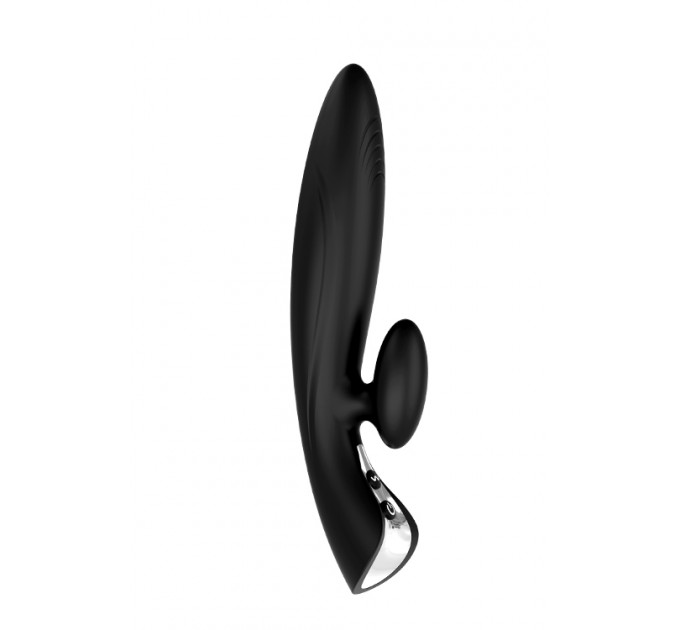 Вибромассажер кролик Dream toys Midnight Magic Thrilling, черный