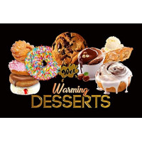 Съедобный лубрикант 4 в 1 WET Warming Desserts Fresh Delicious Donuts (со вкусом пончиков) 30мл