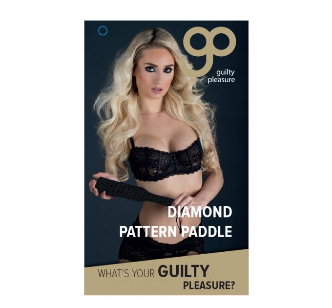 Шльопанка з візерунком GP SILICONE DIAMOND PATTERN PADDLE