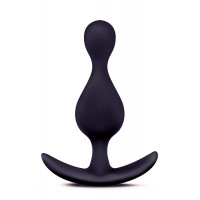 Анальний плаг ANAL ADVENTURES PLATINUM WAVE BLACK