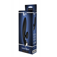 Вибромассажер кролик Dream toys Midnight Magic Thrilling, черный