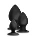 Набір анальних пробок Blush Anal Adventures Platinum Silicone Anal Stout Plug