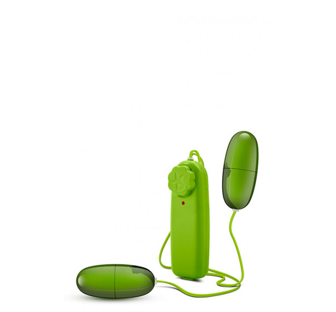 Двойное виброяйцо B YOURS DOUBLE POP EGGS LIME