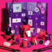 Адвент календар (24 предмета) Lovehoney Couple's Advent Calendar Фиолетовый
