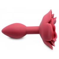 Анальна пробка силікон троянда Master Series Booty Bloom Silicone Anal Plug With