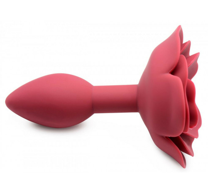 Анальна пробка силікон троянда Master Series Booty Bloom Silicone Anal Plug With