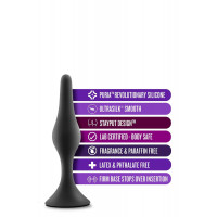 Анальна пробка, розмір S, ANAL ADVENTURES PLATINUM SILICONE