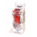 Анальная пробка с камнем Plug-Jewellery Red Silicon PLUG Medium- Blue Diamond размер М