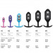Анальная пробка со смещенным центром тяжести, S, B-vibe Snug Plug 1 розовая, 8.6 х 2.2 см