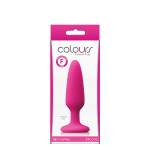 Анальная пробка силикон NS Novelties COLOURS PLEASURES SMALL PLUG PINK