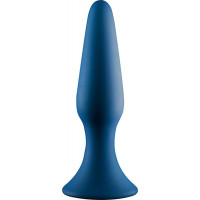 Анальная пробка Dream Toys MENZSTUFF со стопером, синяя
