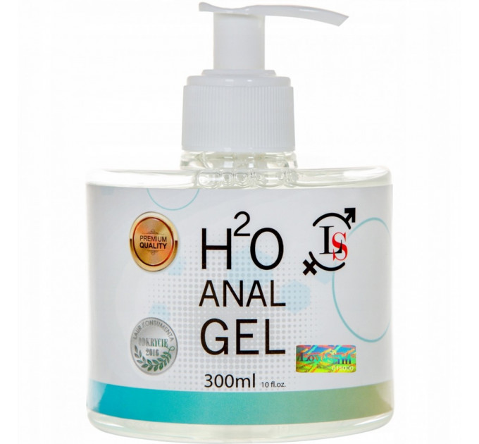 Анальный гель H2O 300 мл на водной основе ANAL GEL 300ML