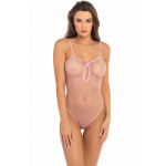 Боді в сітку UNDONE SEE THROUGH BODYSUIT PINK, OS
