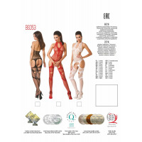 Бодистокинг BS053 black Passion, с открым доступом, черный