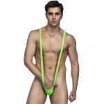 Бікіні чоловічі на підтяжках Star Night Hot Green Underwear зелені