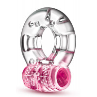 Эрекционное виброкольцо PLAY WITH ME AROUSER VIBRATING C-RING PINK