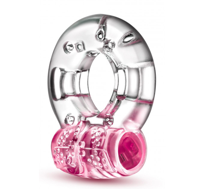 Ерекційне віброкільце PLAY WITH ME AROUSER VIBRATING C-RING PINK