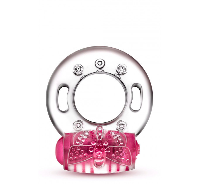 Ерекційне віброкільце PLAY WITH ME AROUSER VIBRATING C-RING PINK