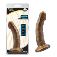 Фаллоимитатор реалистичный Dark Muscle Dixon Cider на присоске, Gold