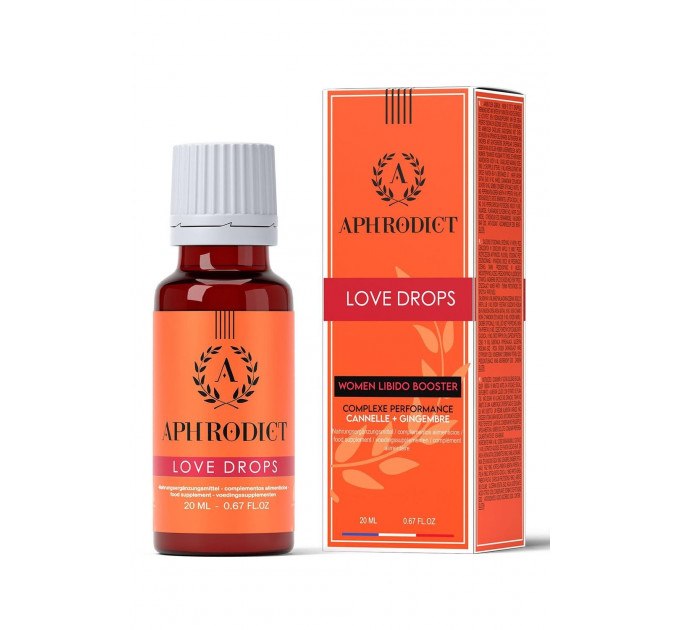 Капли возбуждающие RUF Aphrodict Love Drops для женщин и мужчин, 20 мл